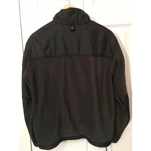 The‎ North Face Men’s Sz S Summit Series Full Zip Fleece Jacket Gray Black - Picture 6 of 6